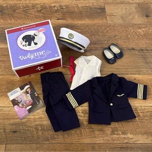 American Girl NEW Truly Me AG Air Lines Pilot Uniform for Dolls